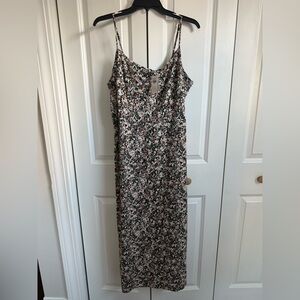 Abercrombie Floral Midi Dress